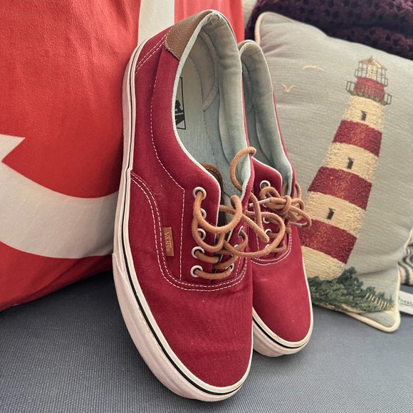 Vans, Era 59 shoe, Men’s, Maroon/burgundy and Brown in color, Sz 10.5 - Picture 1 of 10